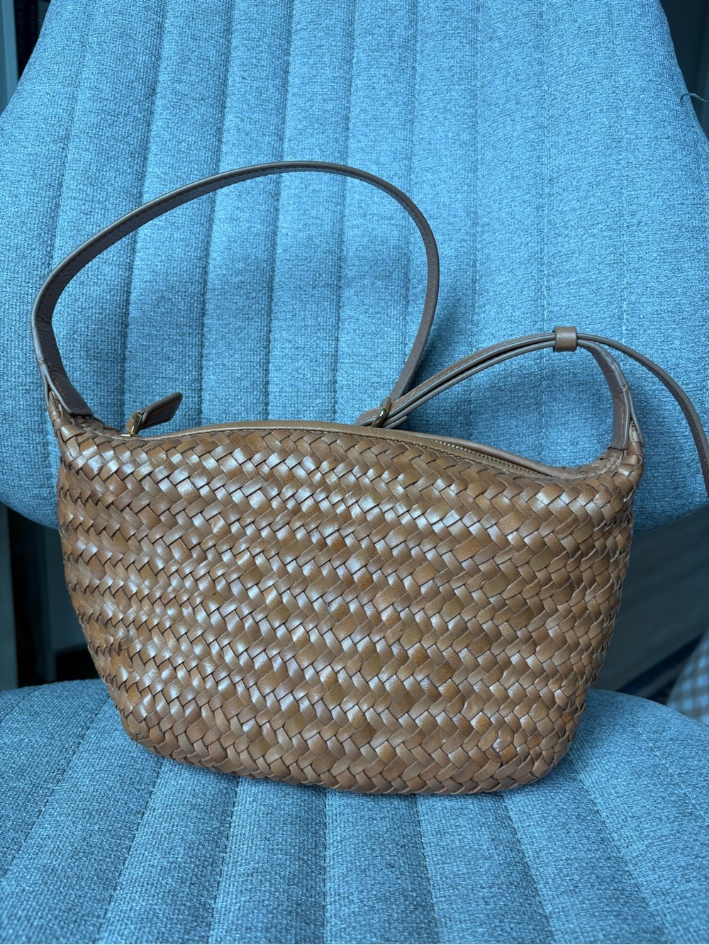 Madewell Woven Crossbody Bag in Brown - Picture 5 of 5